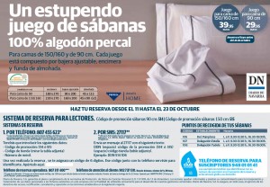 Campaña de Promoción en Prensa | Toallas Privata | Diario de Navarra | Promociones HAIZEA